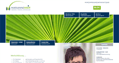 Desktop Screenshot of mariannevoit.de
